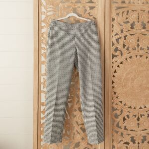 Women’s‎ Lined Black and White Geometeic Dress Pants
